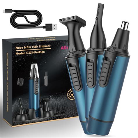 AREYZIN Ear And Nose Hair Trimmer For Men And Women Professional Usb ...