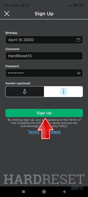 How to Sign Up to Roblox 的图像结果