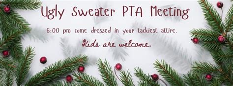 Ugly Sweater PTA Meeting, 5400 Parliament Dr, Virginia Beach, VA ...