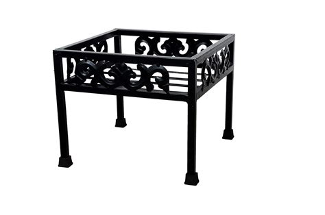 JS Fabrications Square Garden Pot Stand/Square/Indoor/Outdoor/Balcony ...