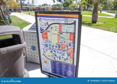 Map at OCC editorial stock photo. Image of local, architecture - 159484683