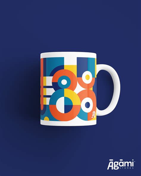 Sanātana Dharma Symbols | White - Mug – Āgāmi Stores