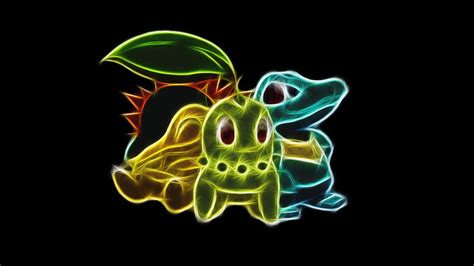 Chikorita, Totodile y Cyndaquil | Pokemon games, Pokemon, Neon signs