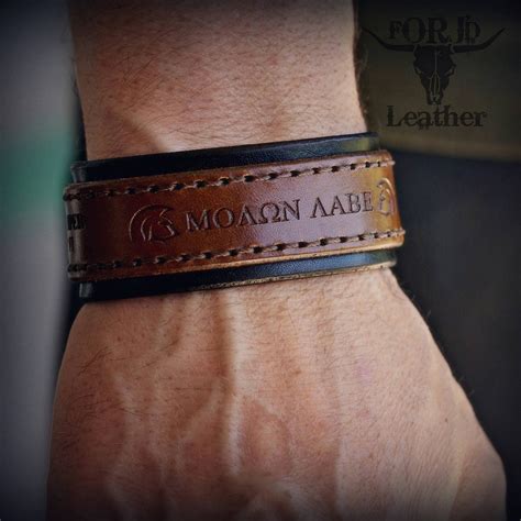 Personalized Leather Bracelet, Women's Leather Bracelet, Men's Leather ...