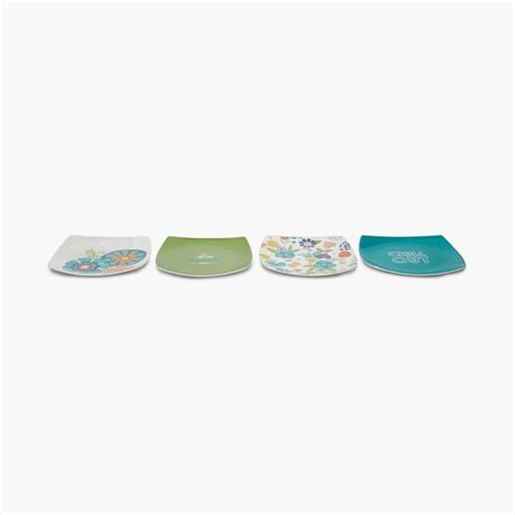 Buy Alberta-Selena Side Plates - Set of 4 from Home Centre at just INR ...
