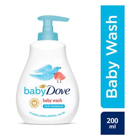 Buy Baby Dove Rich Moisture Baby Wash, 200 ml | 19 Minutes Delivery ...