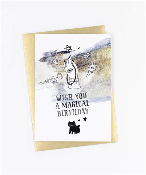 Geburtstagskarte Magical Birthday · Astro – schoene-karten.com