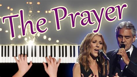 Andrea Bocelli, Céline Dion - The Prayer - powerful piano cover - YouTube