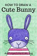 Image result for How to Draw a Spring Time Bunny Portrait