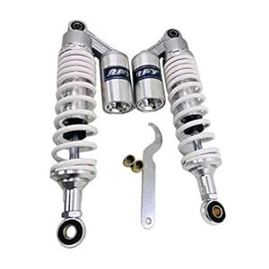 Homyl 2pcs MTB Mountain Bike Metal Rear Suspension Bumper/Spring Shock ...