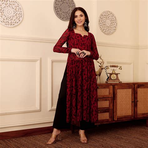 Amrita Georgette Kurta – Kameez.co