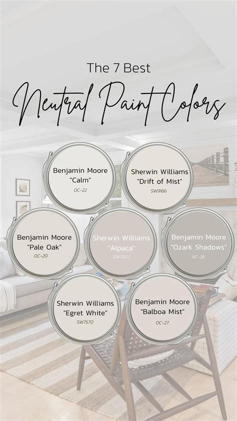 Best Neutral Paint Colors