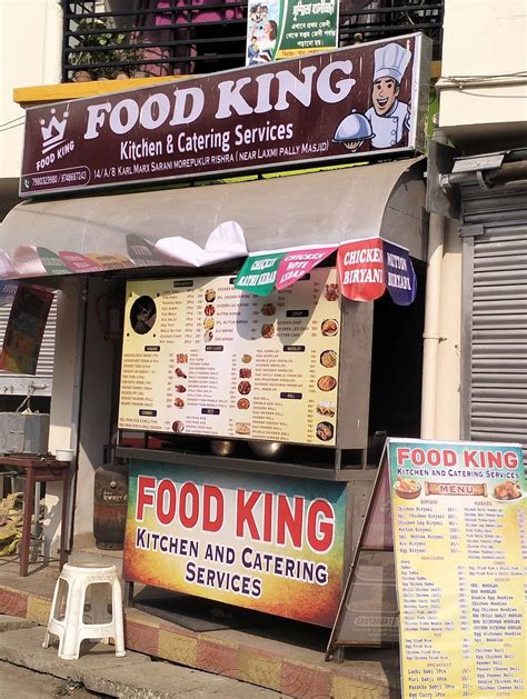Menu at Food King, Uttarpara Kotrung