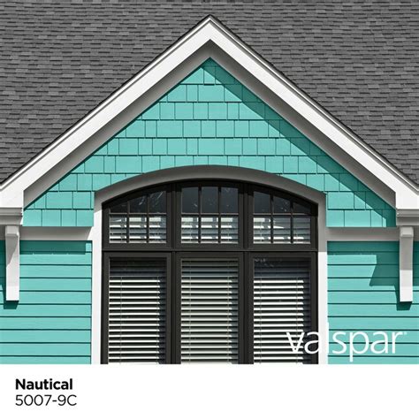 Valspar SeasonFlex Semi-gloss Nautical 5007-9c Latex Exterior Paint ...