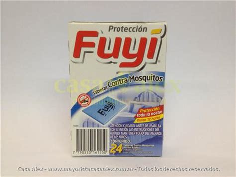 Fuyi Tabletas Para Mosquitos 72 Unidades, Fuyi Repelente - Farmacia ...