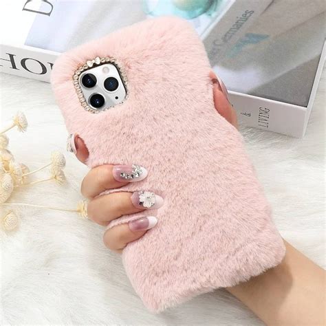 Buy Iphone 13 Pro Max Bunny Case Furry Online In India - Etsy India