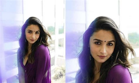 Ethnic Vibes: Alia Bhatt shines bright in her orange mirror worked saree