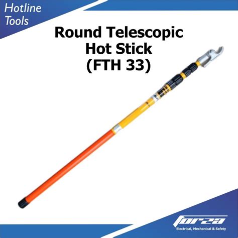 Jual FORZA Telescopic Hot Stick 3 Meter | Stick PLN 20 KV up to 35 KV 3 ...