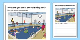 Beach Writing | Beach Creative Writing Activities | Twinkl