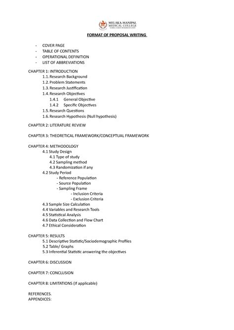 3. Format of final elective project report - Copy - FORMAT OF PROPOSAL ...