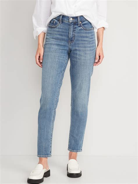 Straight High Waisted Jeans | Old Navy