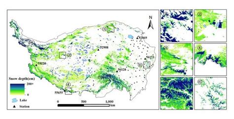 Reconstruction of Snow Depth Data at Moderate Spatial Resolution (1 km ...