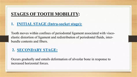 Dental mobility | PPTX