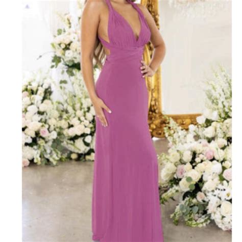 Club L Women's Purple Dress | Depop