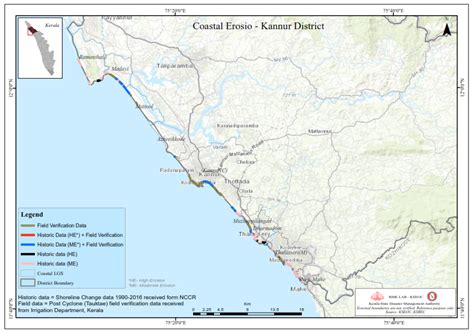 coastal map Kannur | Irrigation-kerala