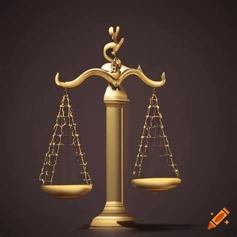Depiction of justice scales symbolizing equality and fairness, representing Liberty and Justice ...