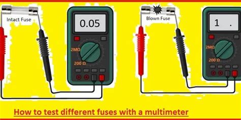 Image result for Check Fuse with Multimeter
