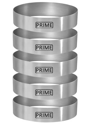 Buy Prime Bakers and Moulders Round Shape Cookie Cutting Rings, Burger ...