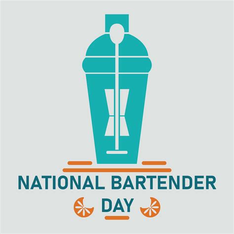 National Bartender Day background. 14422432 Vector Art at Vecteezy