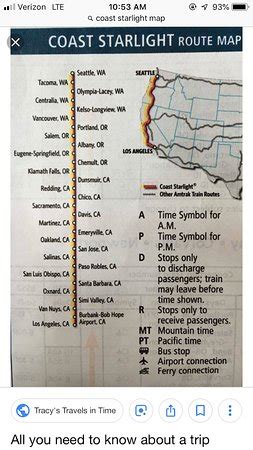 Amtrak Coast Starlight (California) - 2019 What to Know Before You Go ...