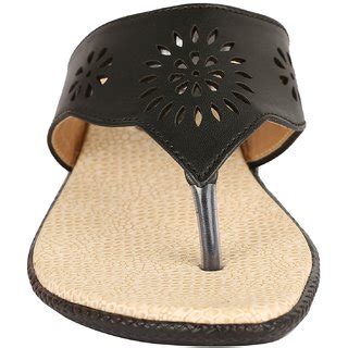 Buy VKC Women's Black Flats Online @ ₹289 from ShopClues