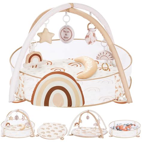 Crisschirs 6-in-1 XL Large Baby Gym & Ball Pit, Play India | Ubuy