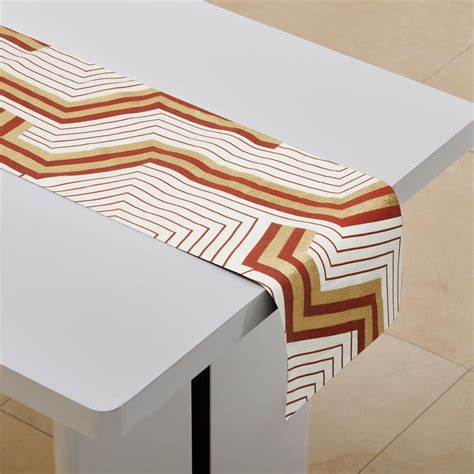 Buy Corsica Foil Printed Table Runner from Corsica by Home Centre at ...