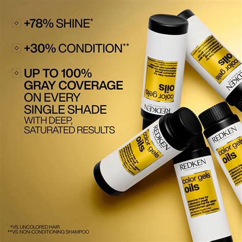 Redken Color Gels Oils Permanent Hair Dye 7N Mirage 60ml India