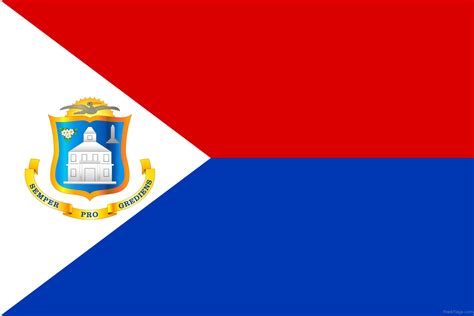 National Flag Of Sint Maarten - RankFlags.com – Collection of Flags