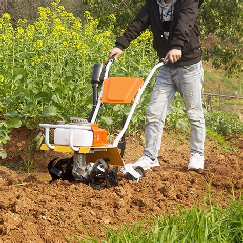 2 2kw Power Tillers Petrol Tiller Rotavator Cultivator 2 Stroke ...