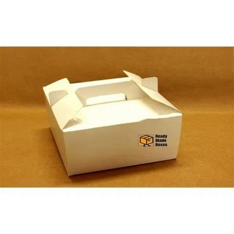 handle cake boxes - Dome 8 Inches Cake Box Manufacturer from New Delhi