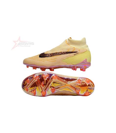 Nike Phantom GX Elite DF AG Artificial Grass Soccer Cleats - Yellow ...