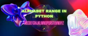 Image result for Alphabet List in Python