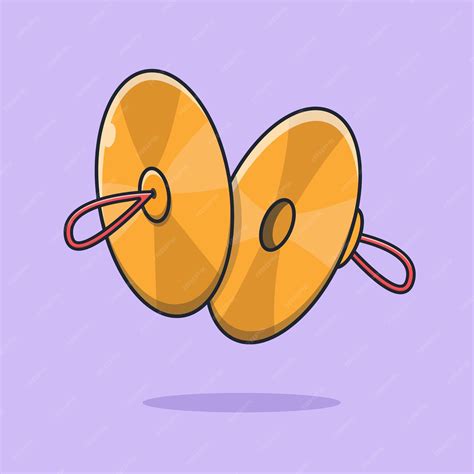 Ancient Greek Instruments Cymbals Clipart