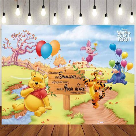 Buy Winnie Backdrop | Baby Shower | Winnie The Pooh Background ...