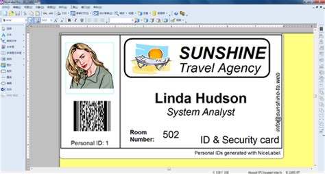 NiceLabel Excel Spreadsheet 的图像结果