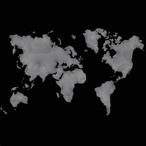 World Map 3D Model 的图像结果