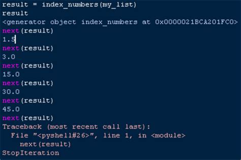 Image result for Python Iterator Generator
