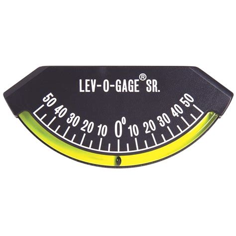SUN Industrial Lev-O-Gage Sr (Degrees Model). - Glass Tube Inclinometer ...