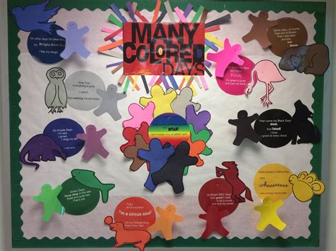 Elementary Counseling Blog: My Many Colored Days Bulletin Board